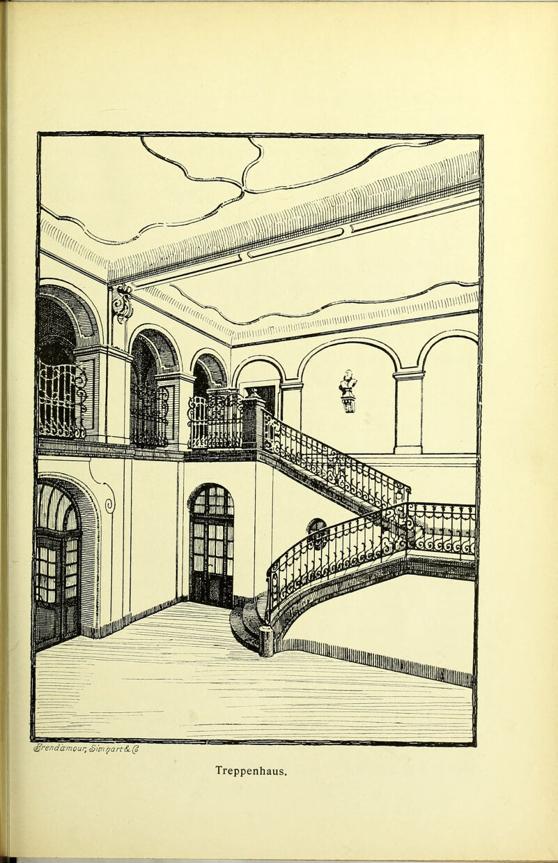 ^rendämoui’ S>cn^art&.(p Treppenhaus,