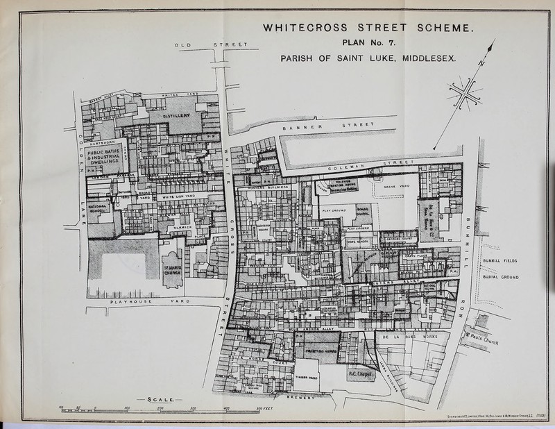 S T R E E. T WHITECROSS STREET SCHEME BUNHIIL FfELDS BUplAL GROUND STANOiDOt4C?|UMiTED,LfTKO. 56,0lo Jewry*18.WoftSHif SiRCE^ttO^ (7/03}