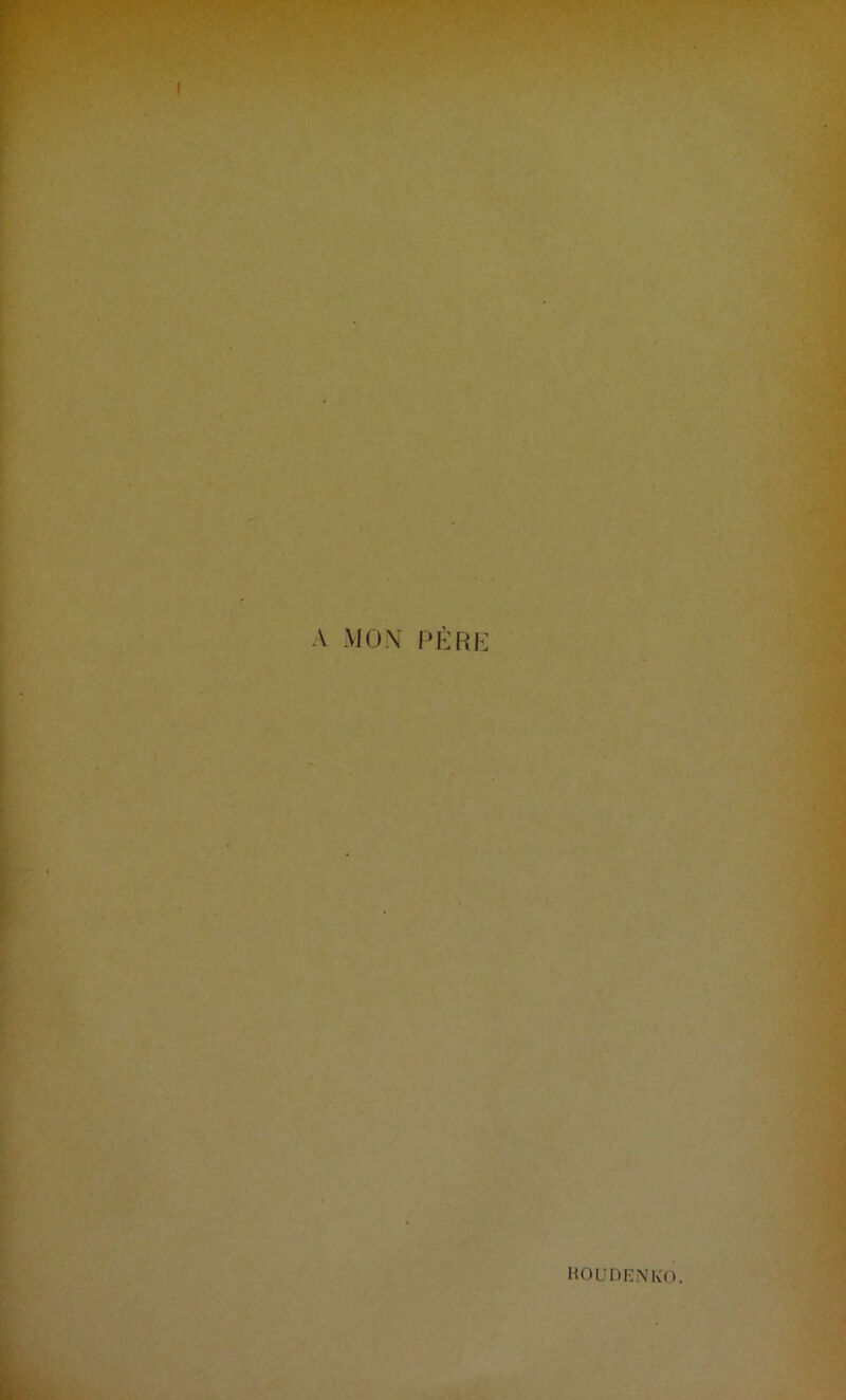 A MOX PÈRE KOUDENIvO.