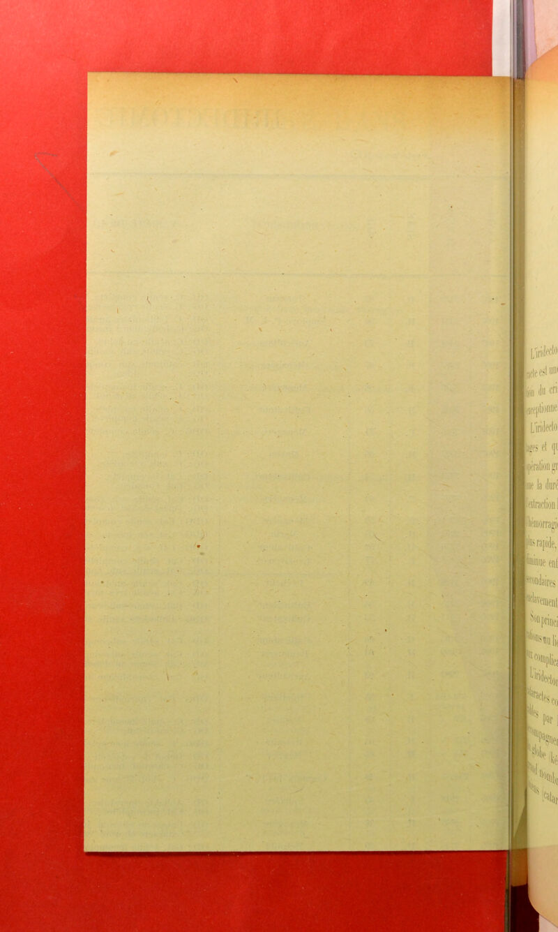 L'iriJecto j/le est 1111' ifjii ilii l’i’i' (îteplionnei L'iridedoi ■jps et Itération gr w la duré téniorragii O