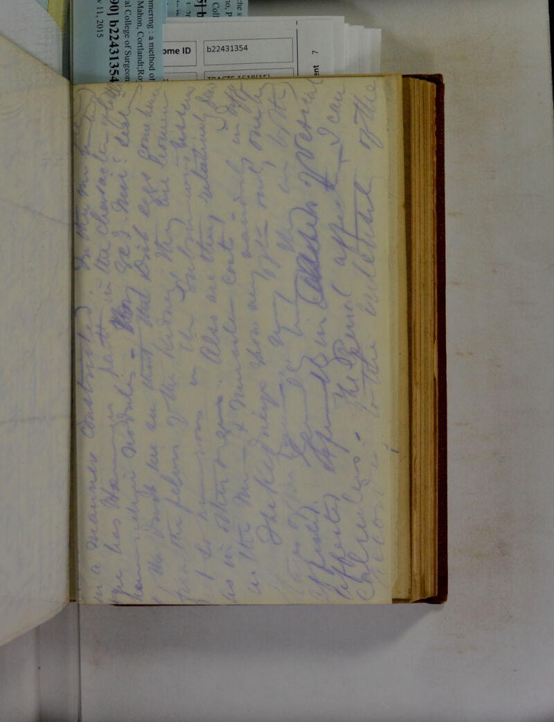 imenng : a method ot Mahon, Cortlandt;Ro' al College of Surgeon )0] b22431354 r-L±-no=- ame ID b22431354 C J1L.