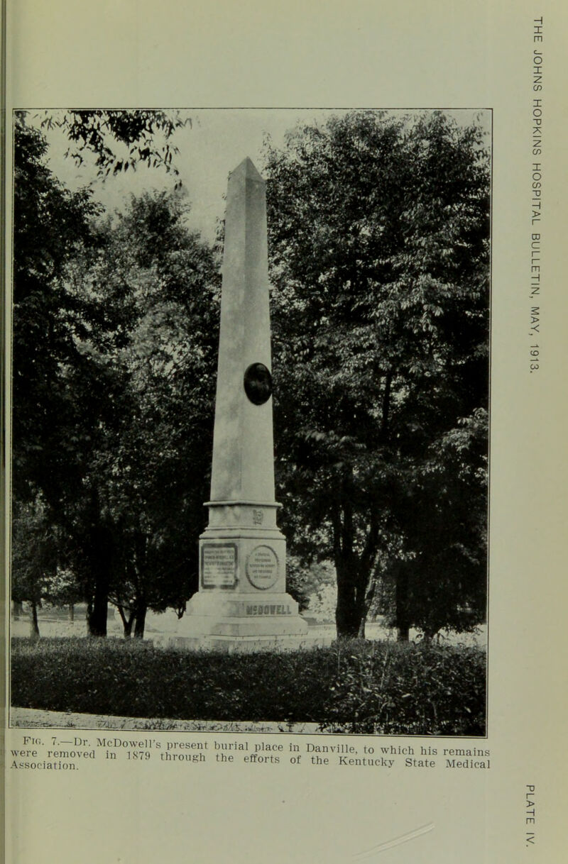 .f *Yi, / ‘K • * '.i- v. ♦ . - 'r •• ISBOIEU ... *• •WlL'itf ,'1‘' - V?^Ui2. / j& were' removedTX1'ttPrrS S^fforK ^nville, ,o which his remain Association. ' gh th effoits of the Kentucky State Medica u i- > H m < THE JOHNS HOPKINS HOSPITAL BULLETIN, MAY, 1913.