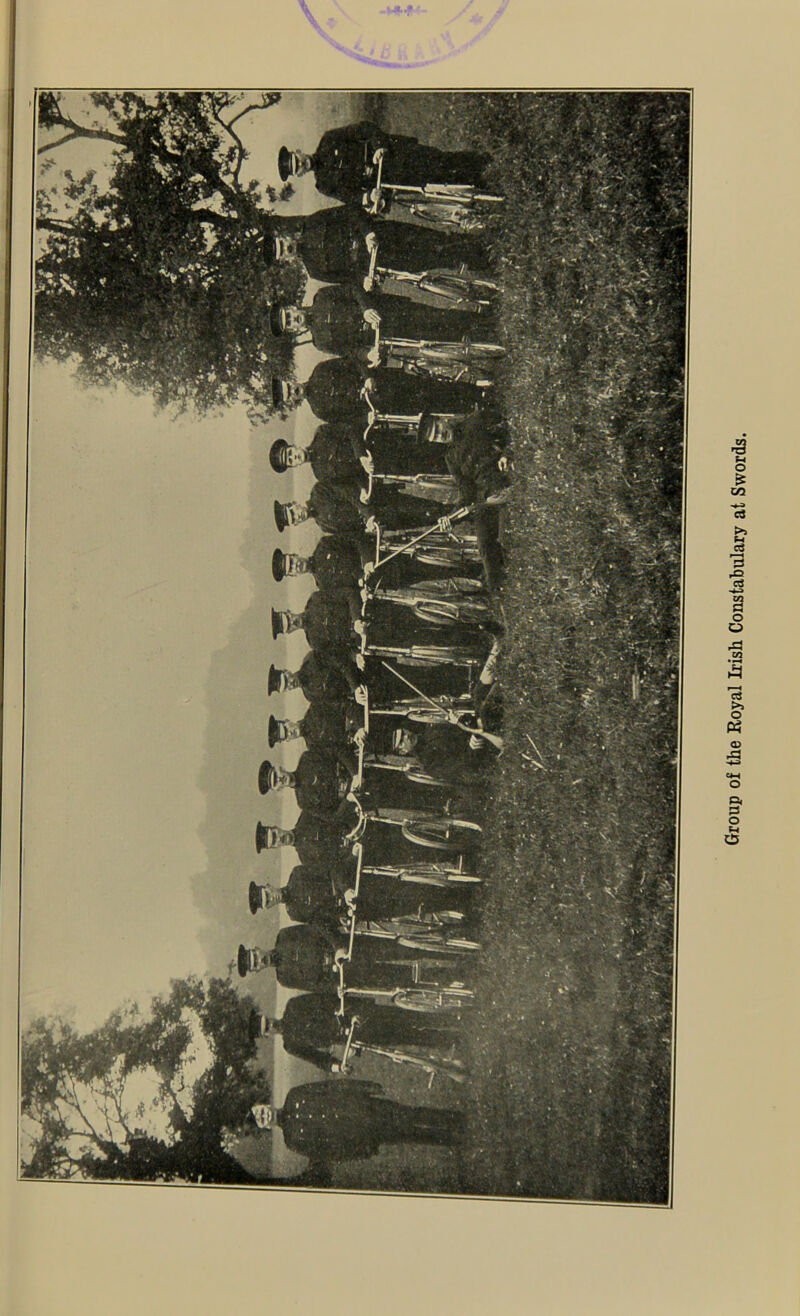 Group of the Royal Irish Constabulary at Swords.
