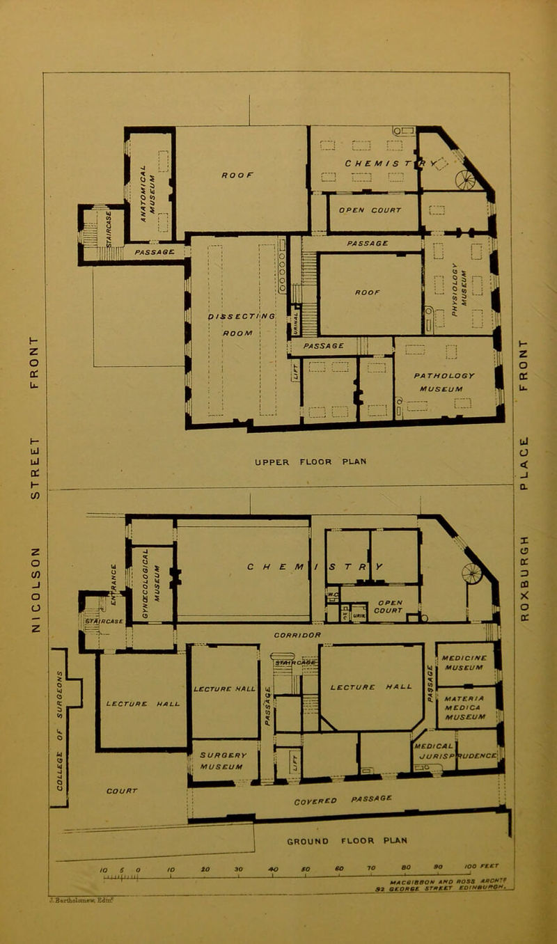 NlCOLSON STREET FRONT UPPER FLOOR PLAN GROUND FLOOR PLAN to S ^LUfL, to _l to 90 /oo rear H Z a a. u. ui o < x o cc x> ca >< o X MACGIRBOH AMD BOSS ABCMTf «) rzrnncr srmKCT EDtMmuMQM.