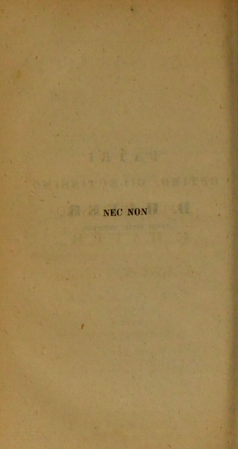 A • \ 9 » l V nec non t \