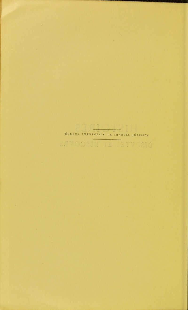 ÉVREUX, IMPRIMERIE DE CHARLES HÉRISSEY