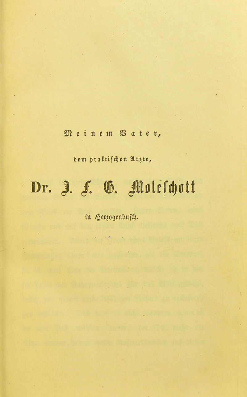 1. /. i. Jll0lefd)0tt