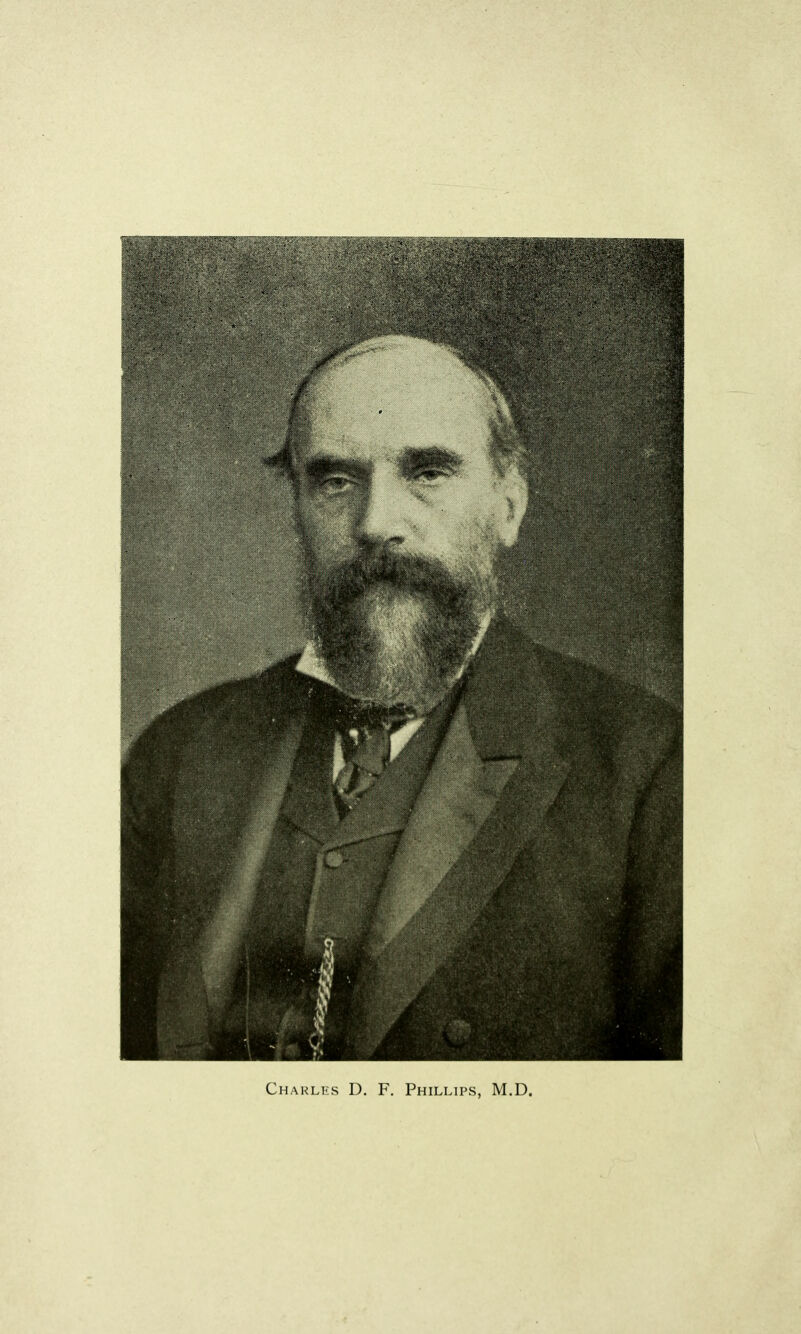 Charles D. F. Phillips, M.D,