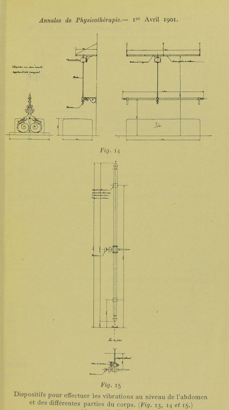 XL 11 jyiOn. Fia-15 Dispositifs pour effectuer les vibrations au niveau de l'abdomen