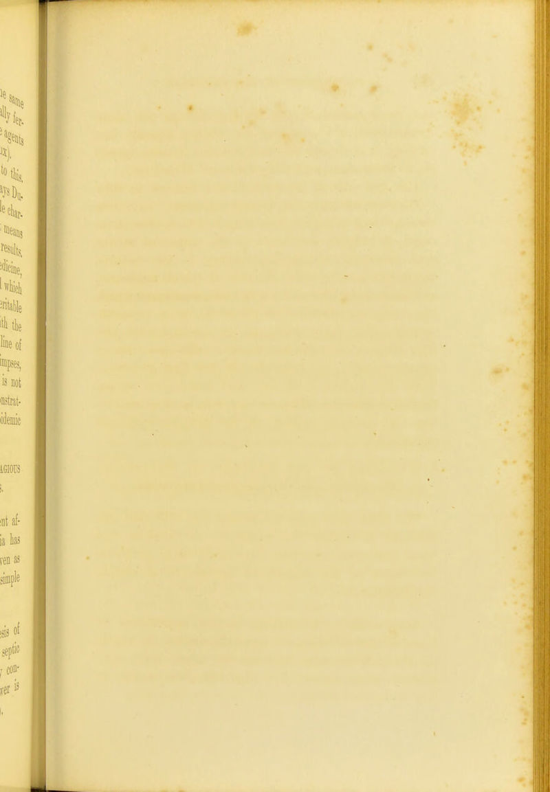 'gents itk the line of impses, is not rnstrat- lidemic ia has feD as jsis of jeptic 0'^
