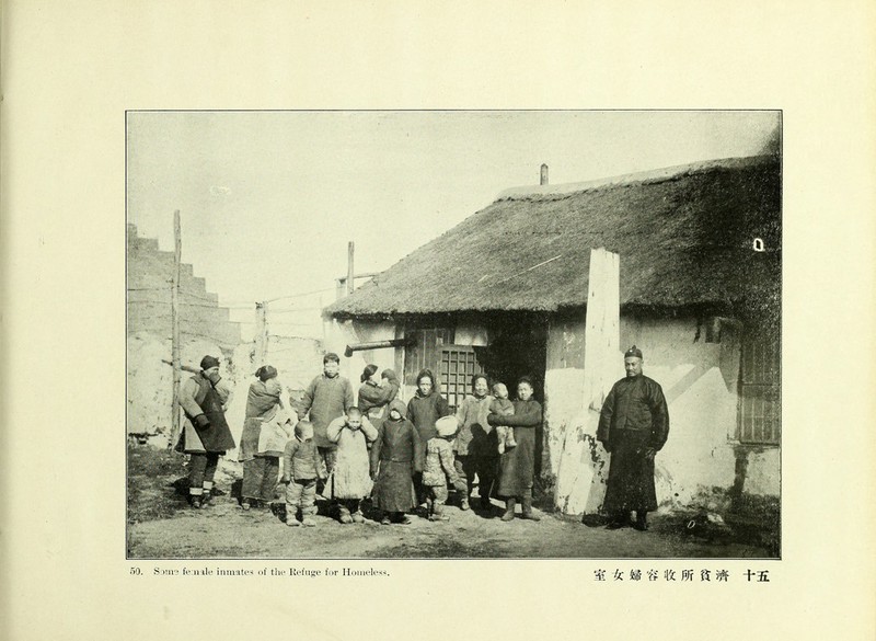 50. Some female inmates of the Refuge for Homeless. 室女婦容收所貧濟十五