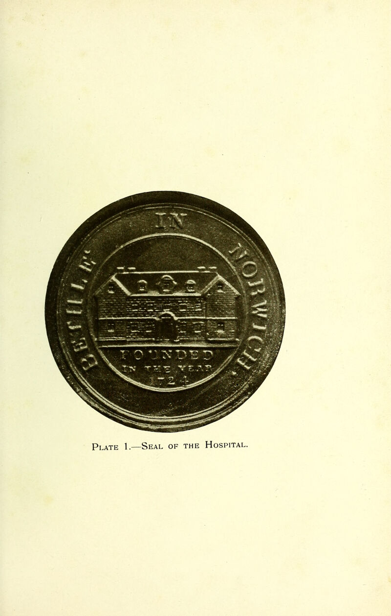 late 1.—Seal of the Hospital.