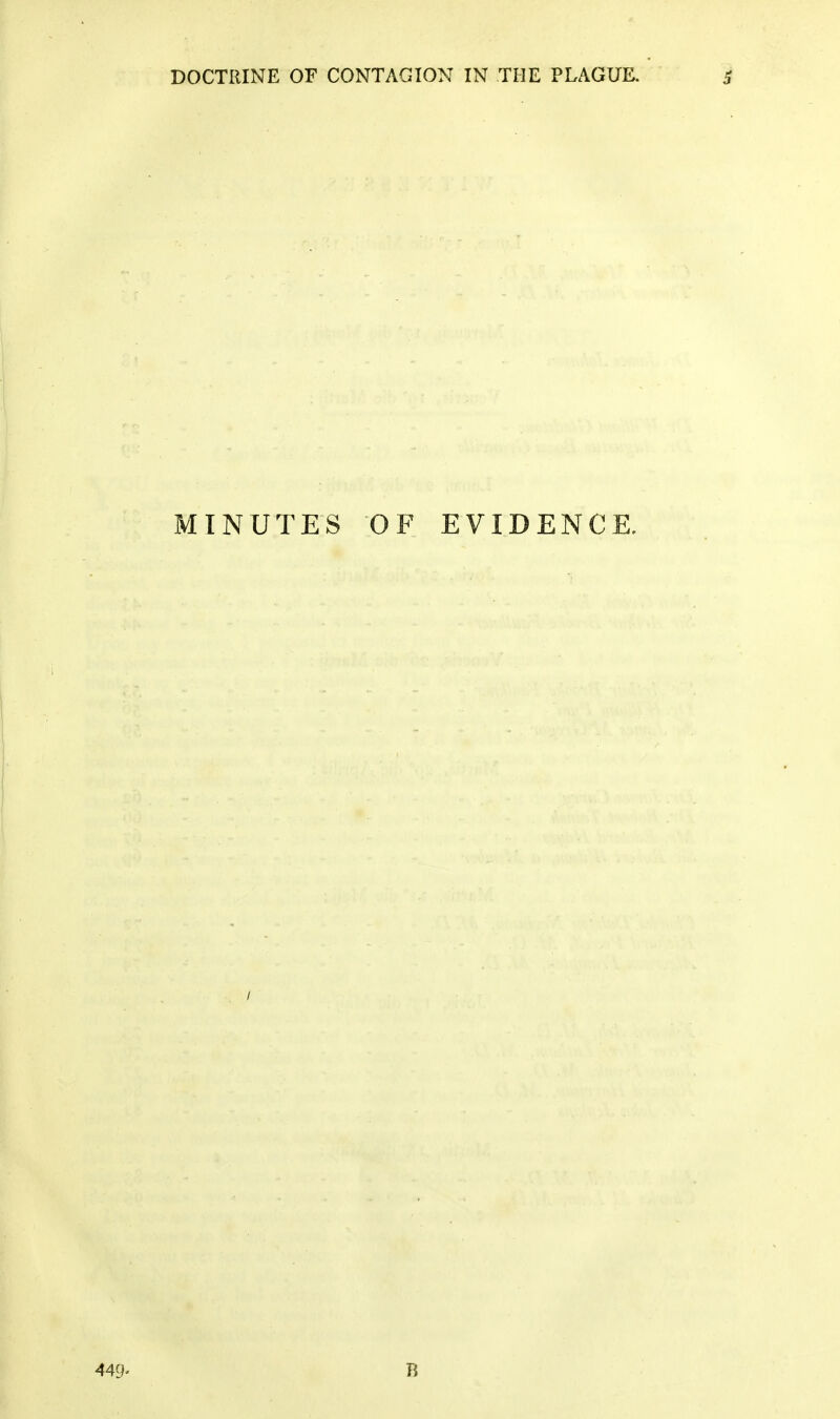 MINUTES OF EVIDENCE. /