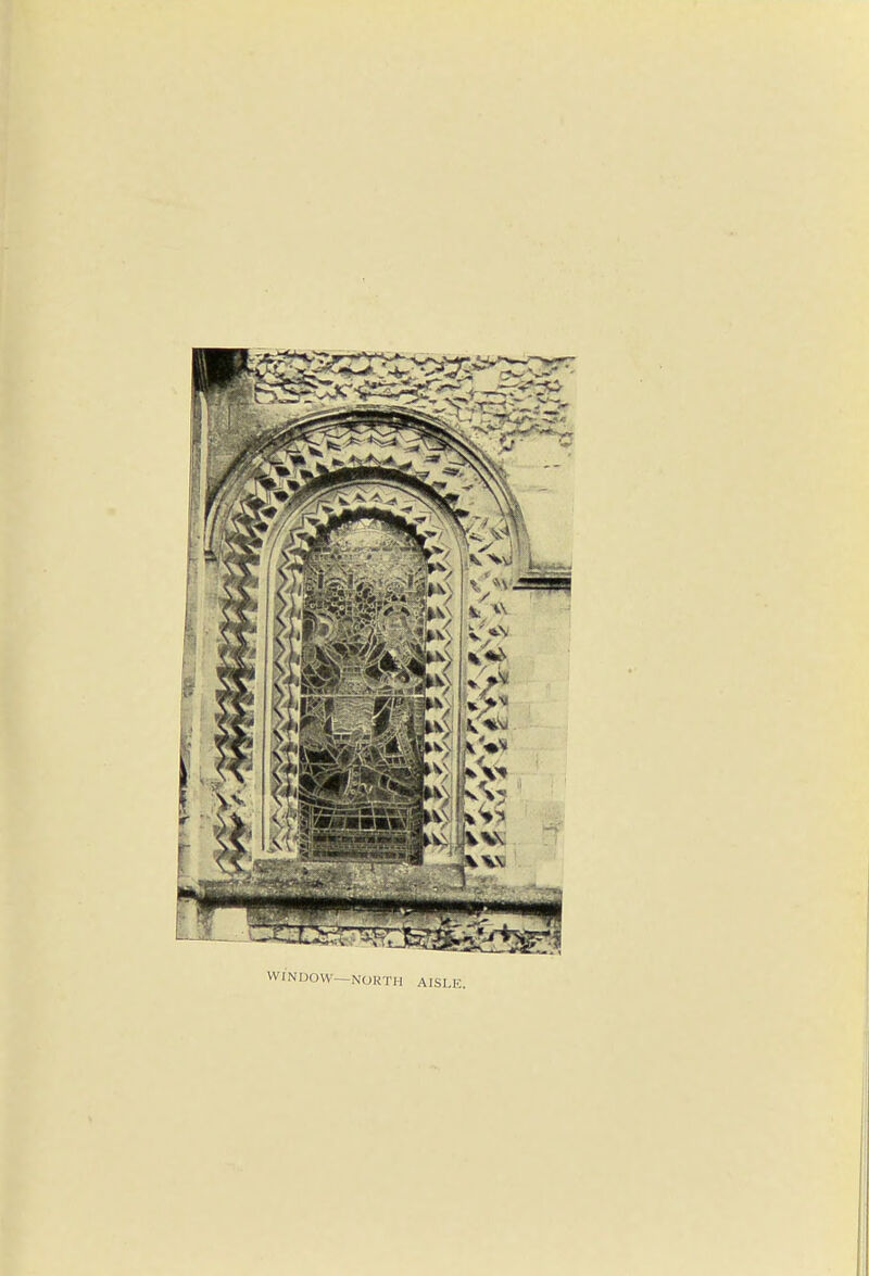 WINDOW—NORTH AISLE.