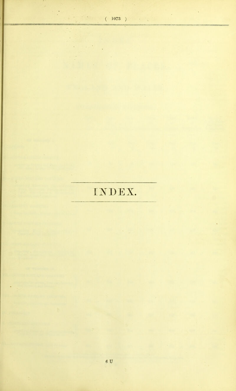 INDEX. 6 U