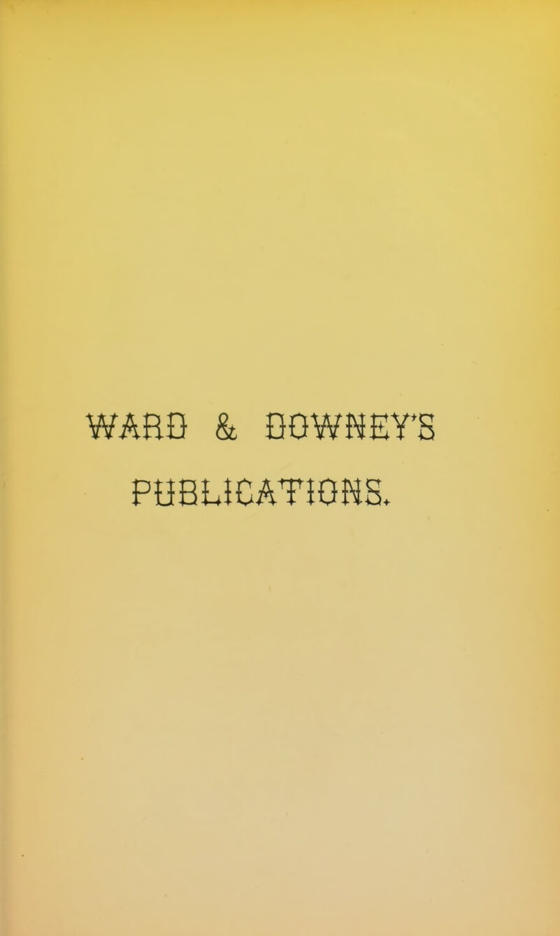 WAHQ & GOWHETS POBUCATIOHS.