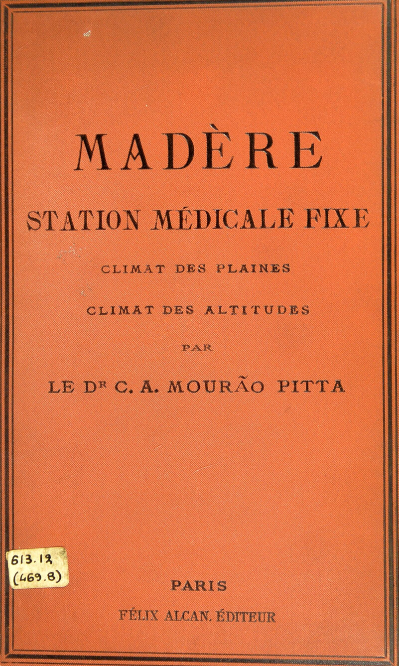 FRF ii/ ri ±1/ STATION MÉDICALE FIXE