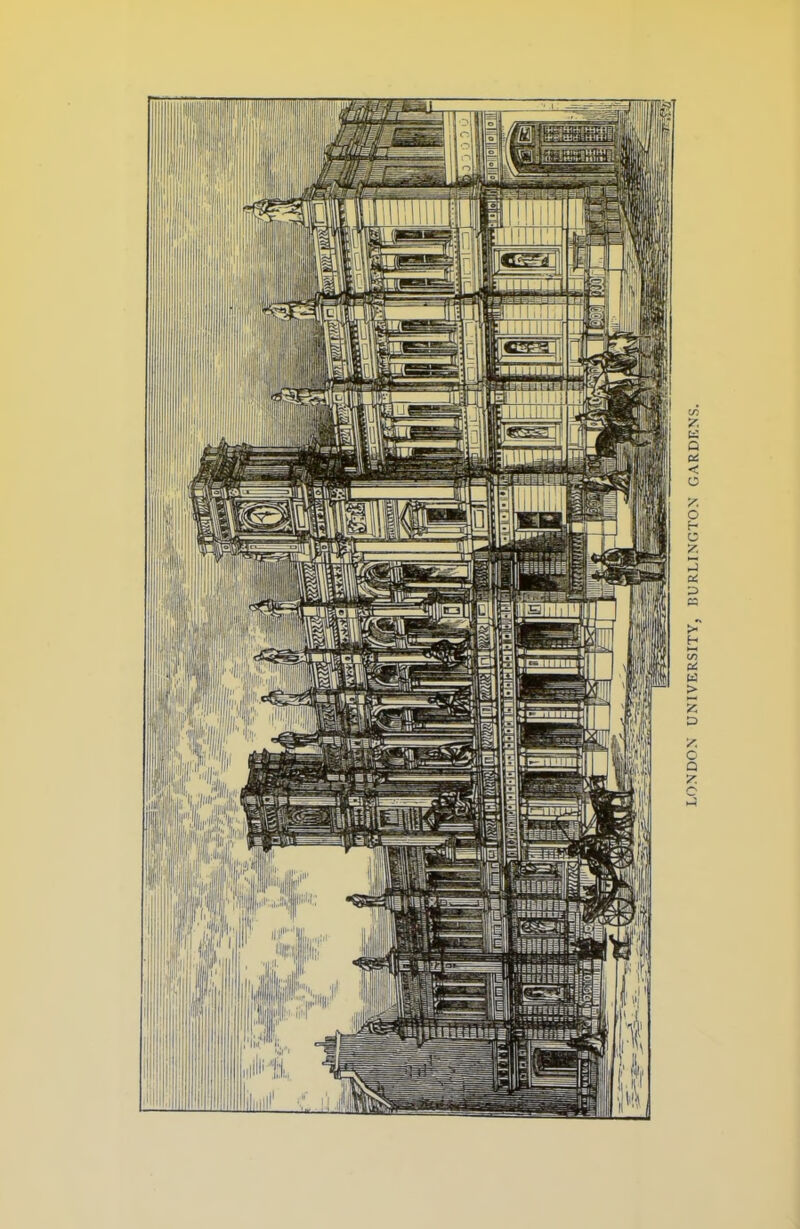 LONDON UNIVERSITY, BURLINGTON GARDENS.