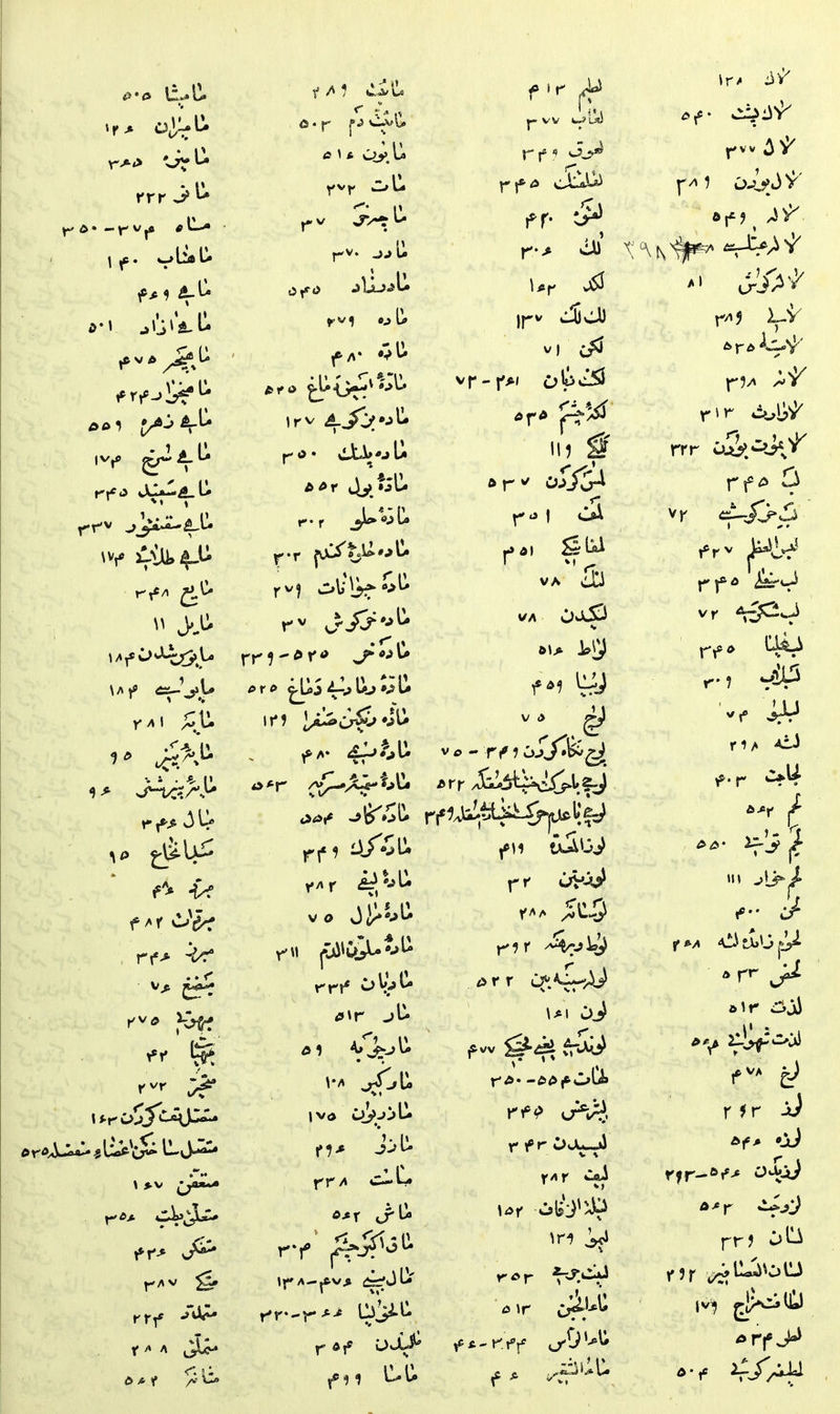 rrr ^ ^12.1:. » r't'ii JLIa— ' I ^ <S ^ A sJ^^ La s' ^ |fr ^3 *jLai^ f r' A *—•»-^» r ^ A •r. 5; ai VA S/A jjS^ r cf.^^A^ \M ici • » * Il tn ^1>^