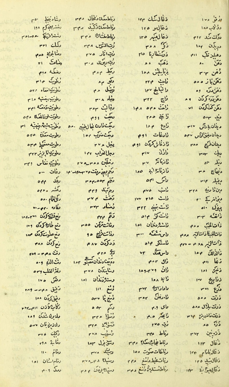 ' « • * fi* 1» glîcXll^ I* ' • fi. A ^/y\ ^t** c-»L/ f î r JC« CJjj v1 OjS^^J^-i 7 -Ai- 1 rr JIp-'j