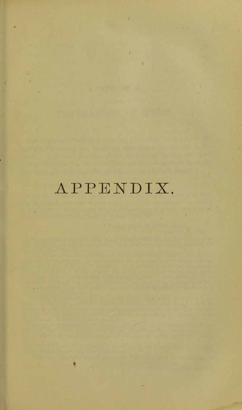 ; APPENDIX.