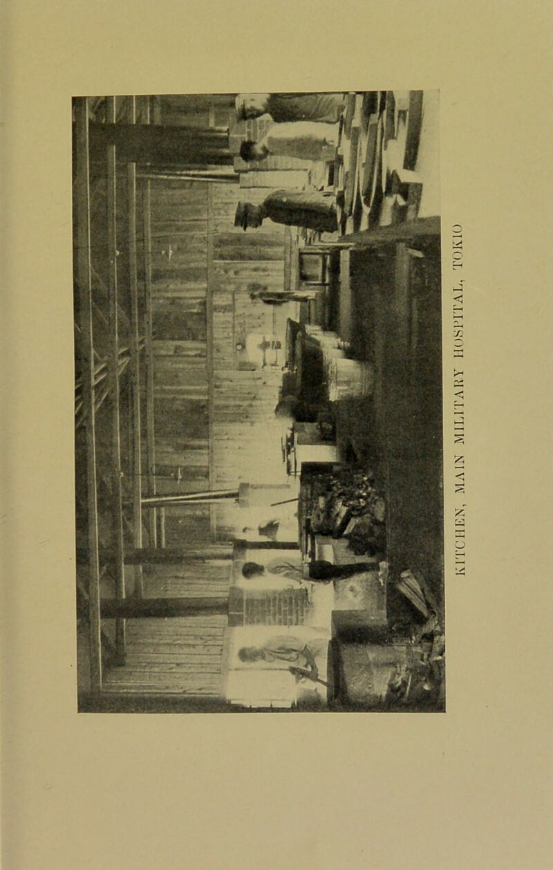 KITCHEN, MAIN MILITARY HOSPITAL, TOKIO
