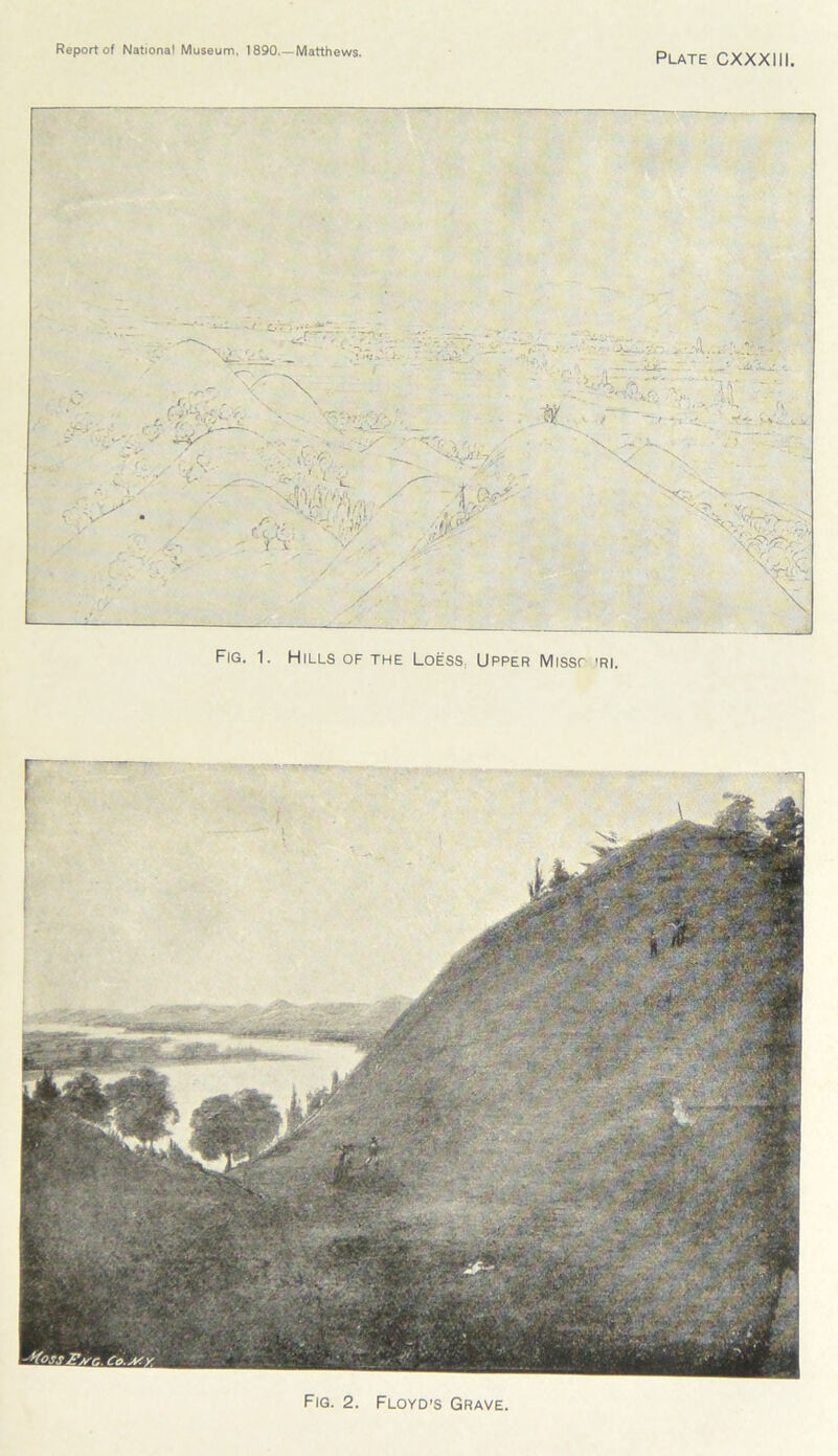 I Fig. 1. Hills of the Loess: Upper Missr -ri.