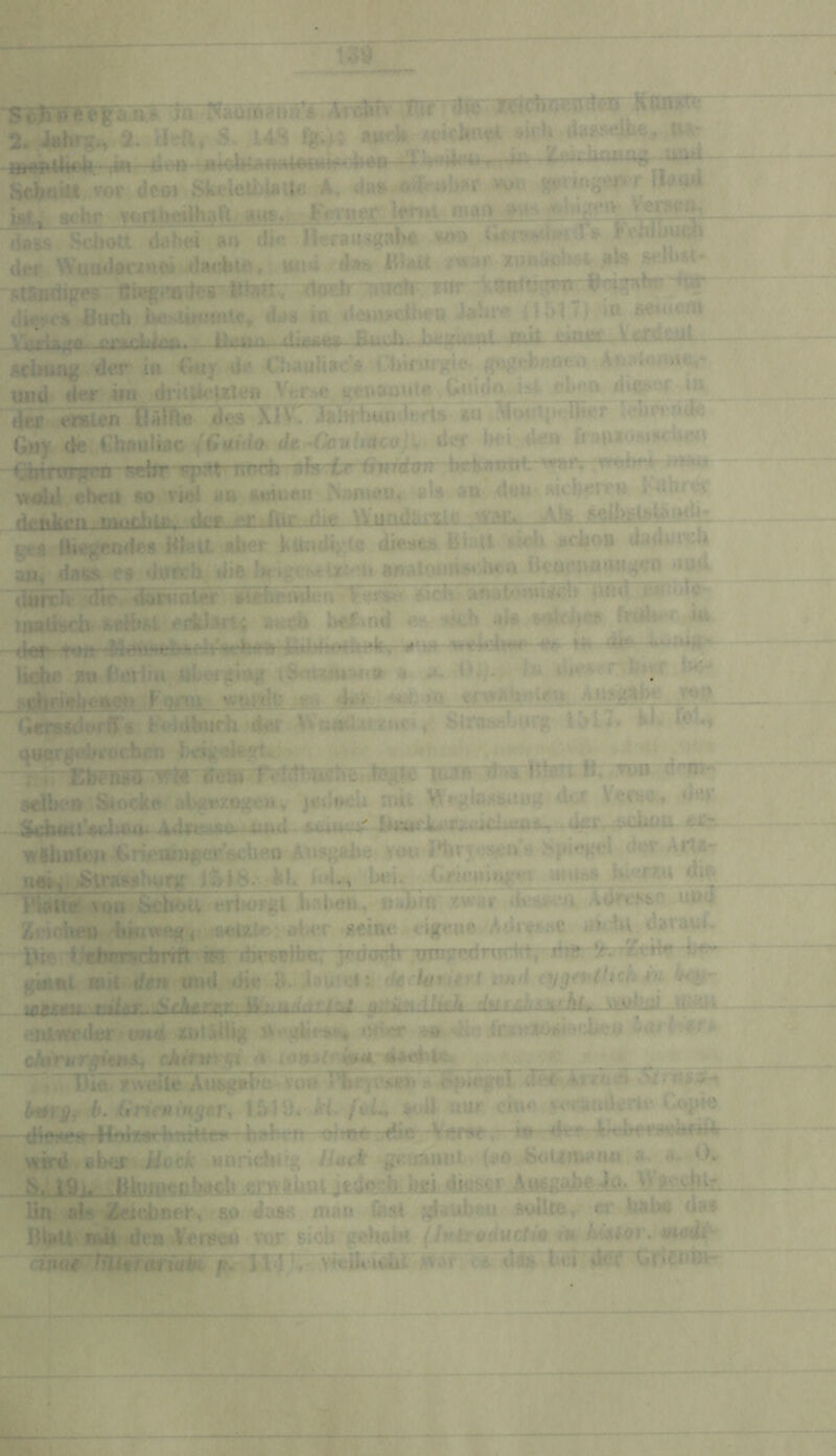 r i»br«H a. yeft, S. I4S fg.i; av^th XrViriKumg mi Scbfii« vor de»j SkeietbiaUe A. vu» ^nu’4^^T j^Rchr y<irlüt;üh;>ft. aus>.- ¥tfum dass Sdiott dabei m di»- Herausgabe Wri-^liNdt rridbu^^ diM WuuddTi«€a dacbie, .ttud da^ .M\ar xuQacbfit als snöHiv« v-^«»€try^' dbi.it 3^ Buch Uer4iu{jiUc, da» in detuadiM?» iahr« 115^7) »u fie*a«»» V^t.f-1 aj>/> o. gttt rjUttf <,...~ «chung der i« Guy d»* Chauliae'a rUirtug^- V^»d)/mt^^^^ 4«,-» ui)d der im drltlh’lxle« Vei-se geuamde Guido i&j ehf‘»_ dte^osr * ^ eiS^ Hälft^TdeslcT^ stu Mwdjbinref r<dmode Guy de Ghaulioc ^ßtffVio Je-Oiwbdcu^ dw* ki <Wn Uiir«Tgt?n-W5iH «yAl^ nncii afy in gw^gn wolil eben so^ vbi an aeiue« ^?>fucu4 au d«M* Hichereu d<*fV*»n m«tfJtLti. (\^'V f>r iliTrfdif Wundiii’XllV WftK. Ab .SQiblriayjfd^ oea Uii^cnde« HlyiL aber kündigte dieses Bbtl »-ieb jciio» dajUa\:U aaj* dass-ea durch die ?h tgt W-Ut a#iAtom^.*M:;i BeürsviiUtM»?o ■ndüixlv iTiiteiadn^iuak» Äaföiiiuic^^ i»ali>K^h st4hskreHidArij aueb beX^nd m.iü liebe au ik'vliiA 4Ü>örg»!^g ^ d>^;. f» 8£.hnebctte»> Form wutidb 4<i<i — GerastWr^T» FVJdWli der AVr^^ Sira'.w3hurg IHZ. kl. lo.^ auergehitK hrn • • • ■~Trtr:;KbTnM IfemBr Tun n^-e- selbt'A Silocke ai^zogcHy jedt»^ih ndt V\>^lyiiiia»g Verse* *^»4- Schürf AdrtsMÄO-^d-Jtoriu r;.‘dcutt4i»^ - ^r,..ta:buu-c£x iiv(UmU>i» Gi-u'aiugcr’fichea iustgitbe vtn.^^^i^yys^^*'s .Spiegel der ArlÄ noKM kl. bd.. bei» <.rieHi»A^ev tuut>a dj^_ T^Sltfc \QH Scb»>u eriHjrgi Italxm, «STm :«w»V r4e^^cÄ^^ö^^^ ui>a 2e)ch(u) diiuweg»' fsetsile* atHn* seine eigeue/Adresse uudd d«>* aul« We ifebifr?4ehi*iti *#|r dk^scHjcr jr-ätnrlT uim'^jd^w.kG din ‘ giflnl mit der» und dW WiJtÄriWiML artaurlZkA. d«f£i<a2fc^L. enifeedta'^wd xtdüilig olier +» cAtrur^üuSi ckirrnqi 4  ' - ' T?^-lUd. fweiie•J^ijsgibtwyo^^ .•^ ^pJi^l .'»z. Uingf 'b.anciiin$tT. 154D.-.M./öt, %uU uur eine Cö^ik —(bciMi» Hwearbr.^-rr ..ffeei Viira», in d^re k)t^ert»ebfA^ wird aber üocA* unricHtrg Huck geuamii (*»0 BoUfuaiu» « «** <X Sy; l^L BluiM^ntmab erw^üuvj£d»ii;ikjafljBii§£r-AiA^^ lin als 2cit4meis ao dass man fest gliubsu ÄoUte,. et- Usbs da» Blau ndi den 4('ei¥«ö t-or sieb geltaht (Jvtf &durjiB ik hii^i^orJm cwue^tUigfitriuki p» I urv'.Ä^3v4d&f'^ ci das bet CTtfniö“