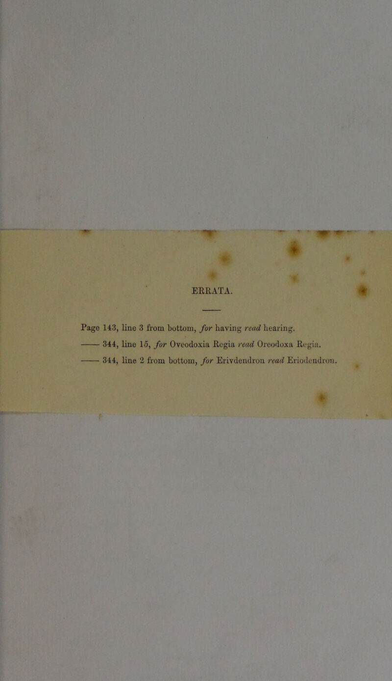 344, line 15, for Oveodoxia Regia read Oreodoxa R(;gia. 344, line 2 from bottom, for Erivdendron read Eriodendron.