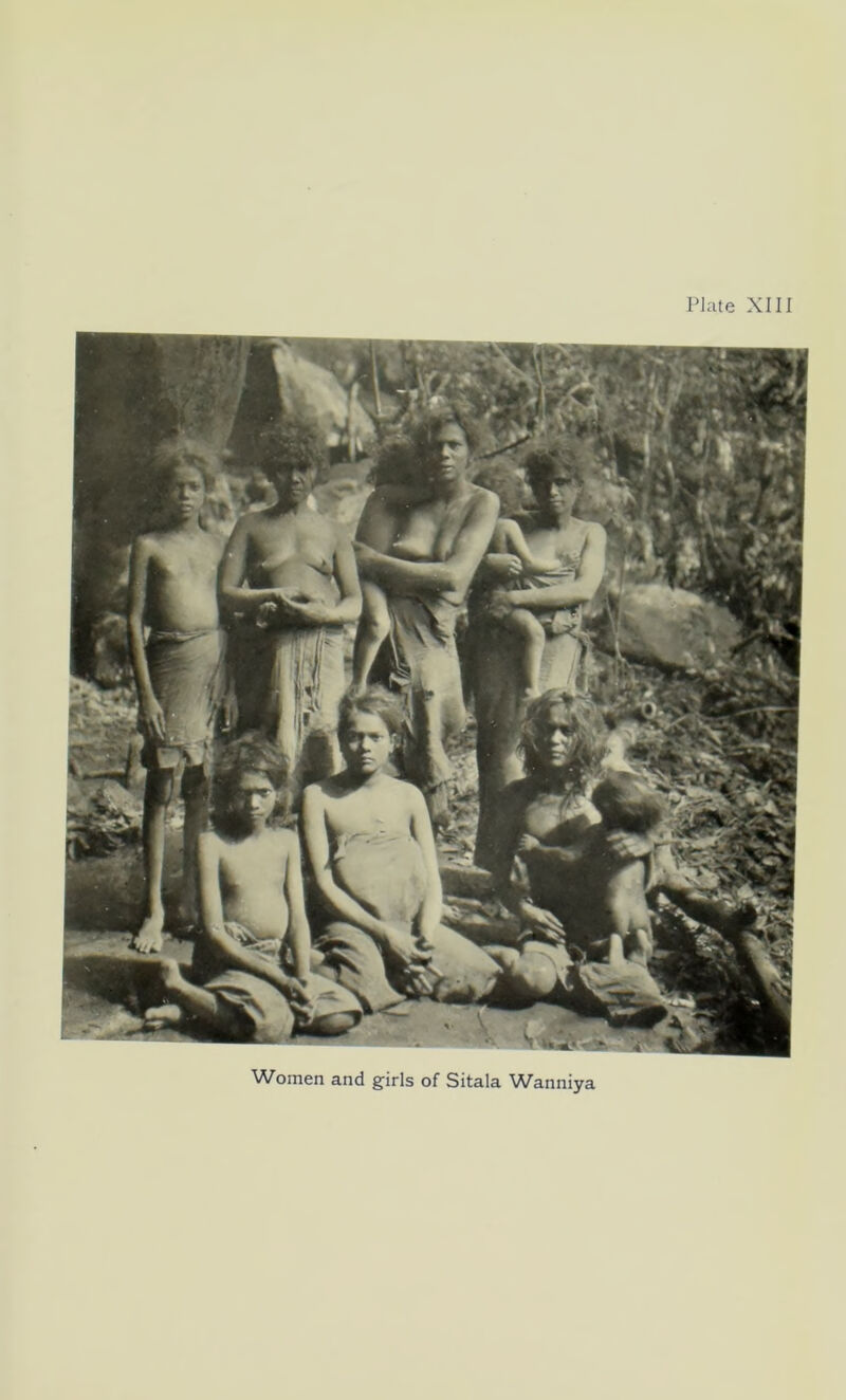 Women and girls of Sitala Wanniya
