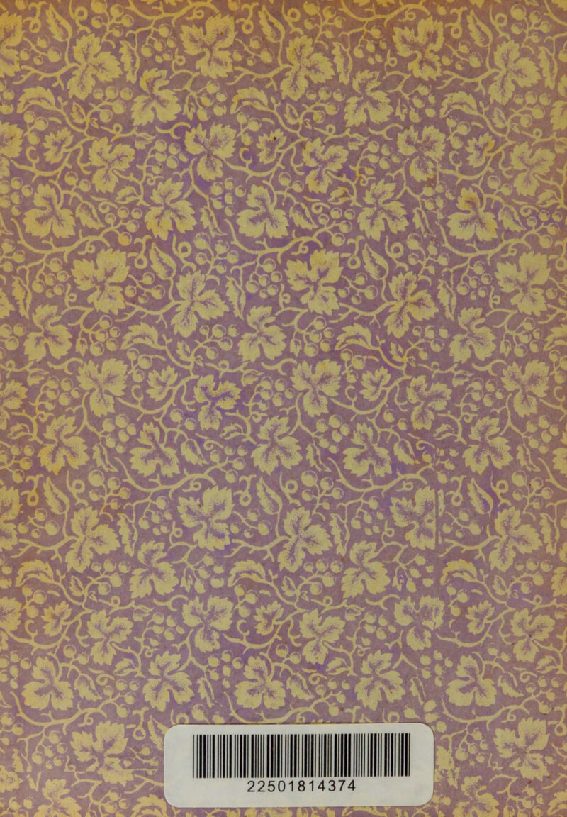 • '4 'f Á 'a ''^ íií* • *.'. ’r^;. .'V «V. ^ , j**» ' 22501 814374 ■■i . . ‘Hi C4->i >^*.iTsr^