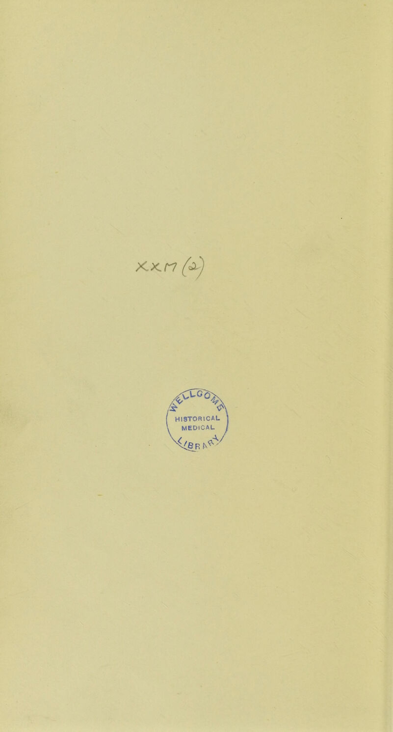 KKn ^ HISTORICAL j medical /