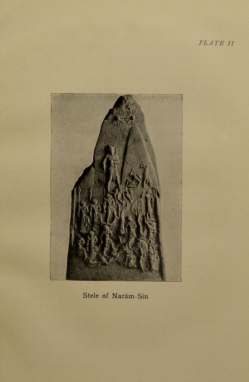 PLATE [f Stele of Naram-Sin