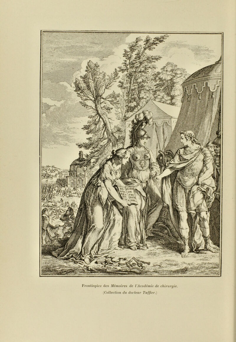 Frünlisi>it'c des Mcmoirea de l'Acnilémie de eliinirjiie {Collerlinn du iloeleiir Tuffier.)