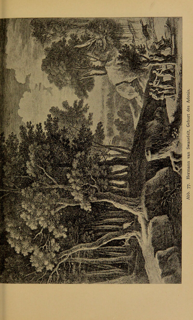 Abb. 77. Hermann van Swanefelt, Geburt des Adonis,