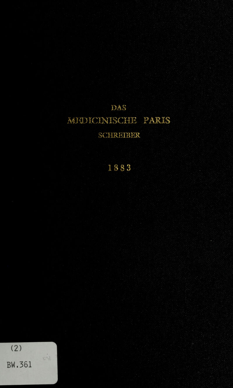 ISCHE PARIS SCHREIBER (2) BW.361
