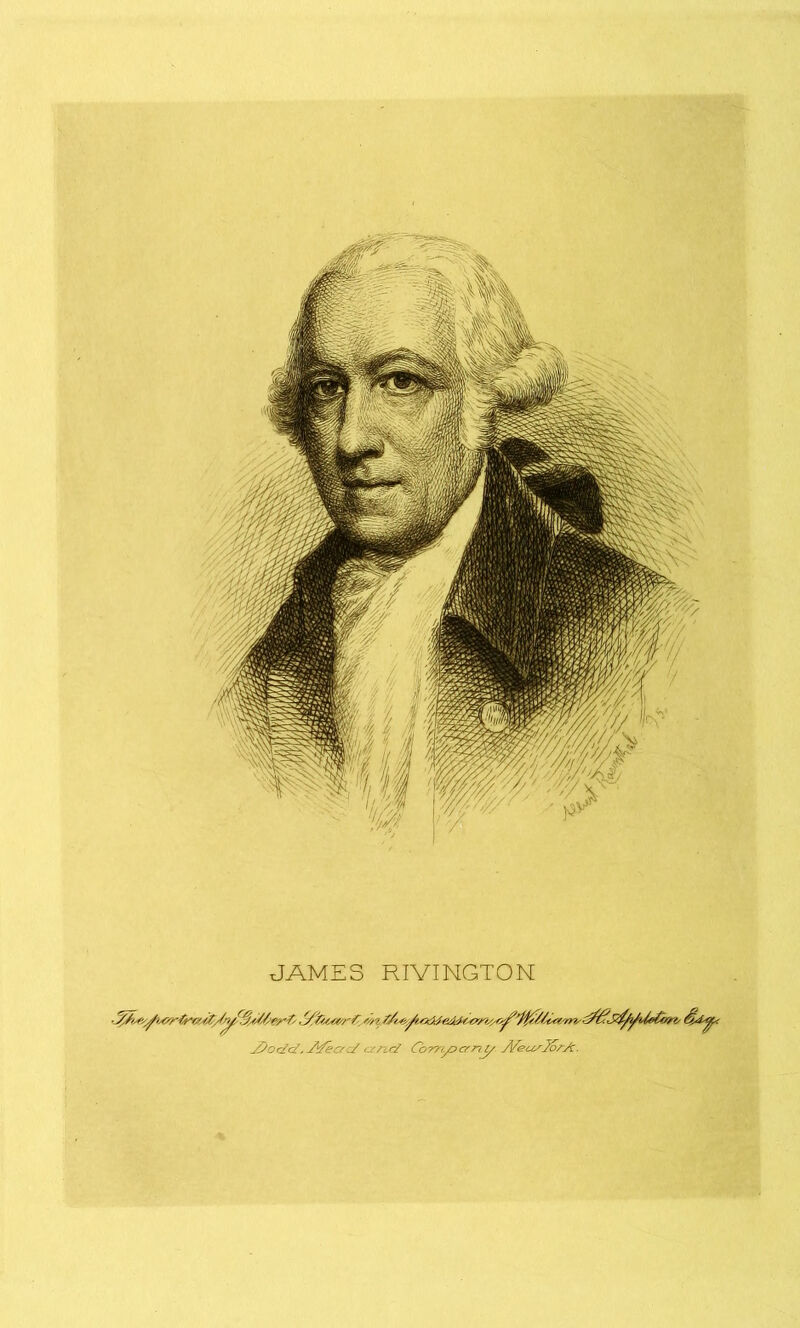 JAMES RIVINGTON VPodd.jWec'U etna: ComyOcrril/./YeusIorA.