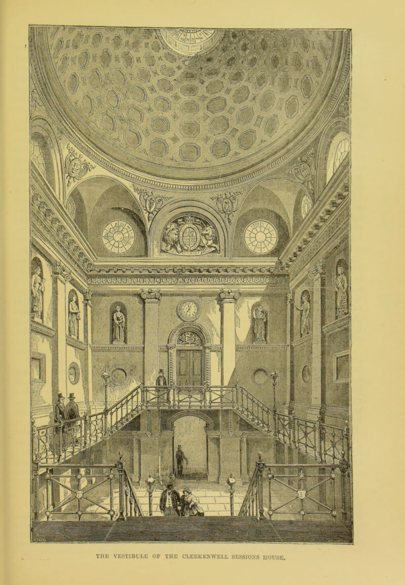 .. ■lll.llilM.H.inl.1 * .1 iuiU’Hiiiiu'1 ! f''Olllliiliiri;. i M • •in i * j m iVi *»'» m • _»ii• i iV» rrj ■j:^n TIIE VESTIBULE OF THE CLERK EE WELL SESSIONS HOUSE.