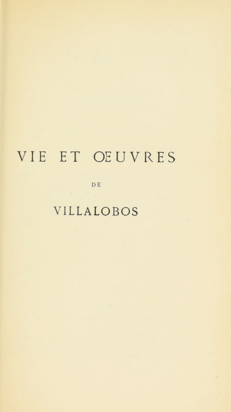 DE VILLALOBOS