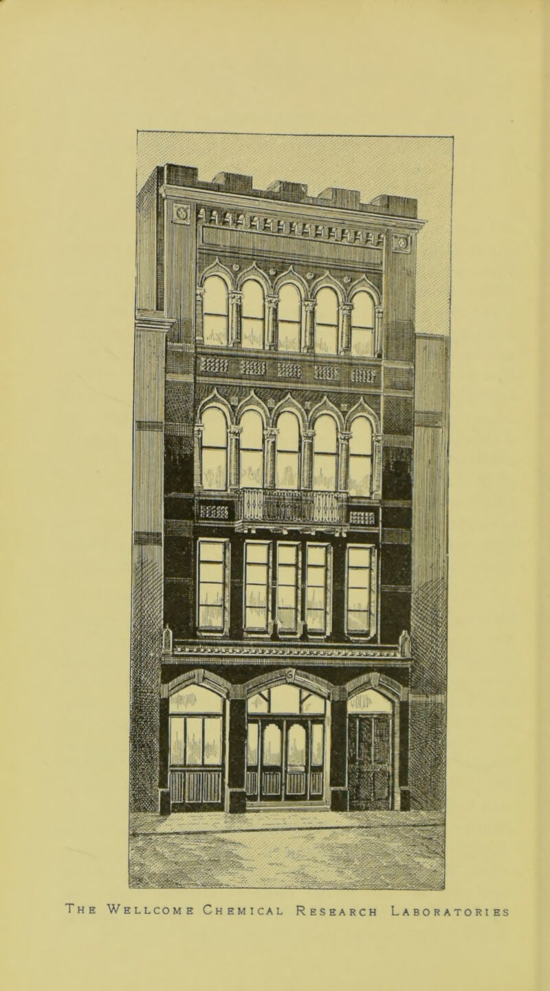 The Wellcome Chemical Research Laboratories
