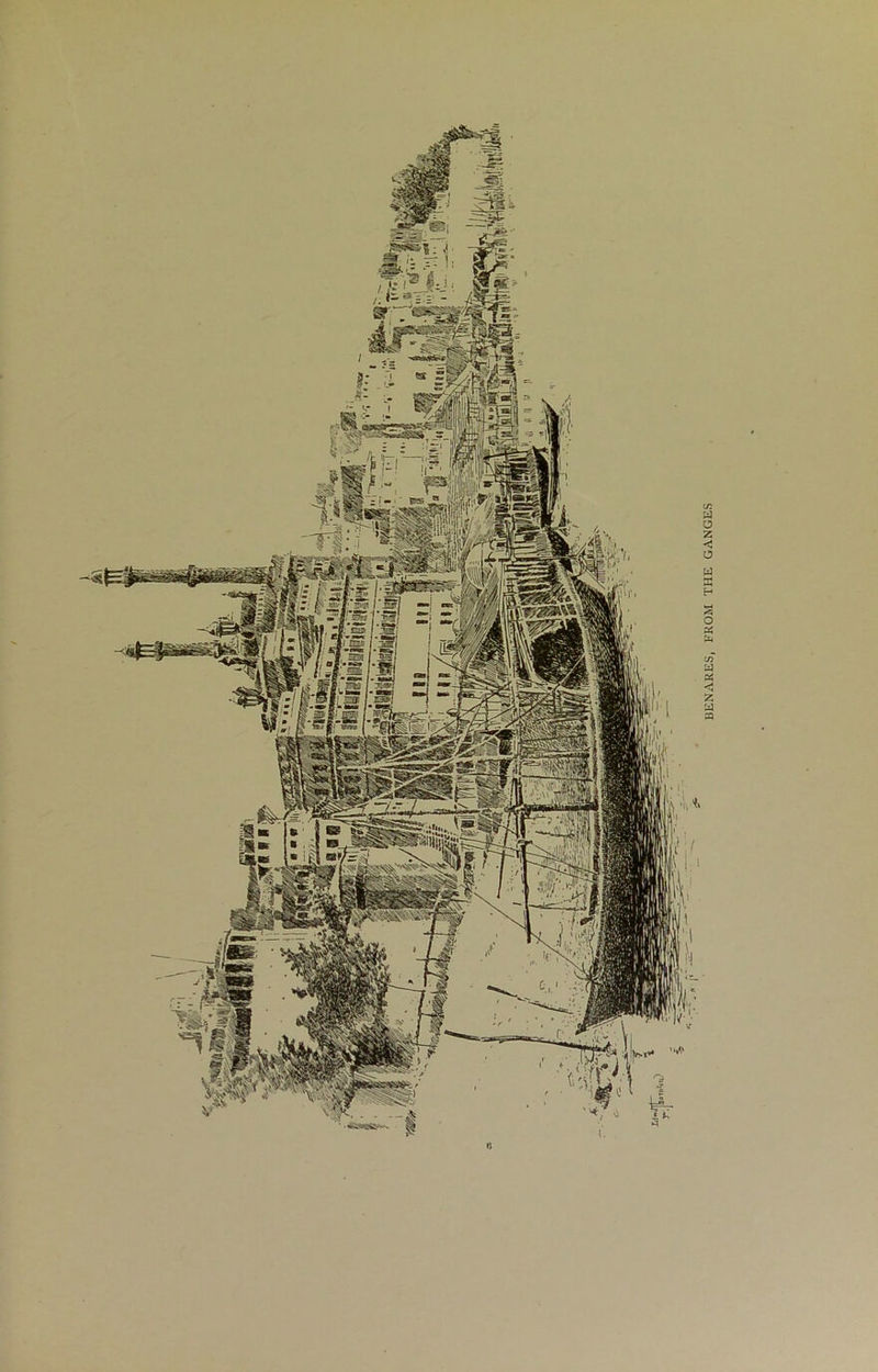 BENARES, FROM THE GANGES