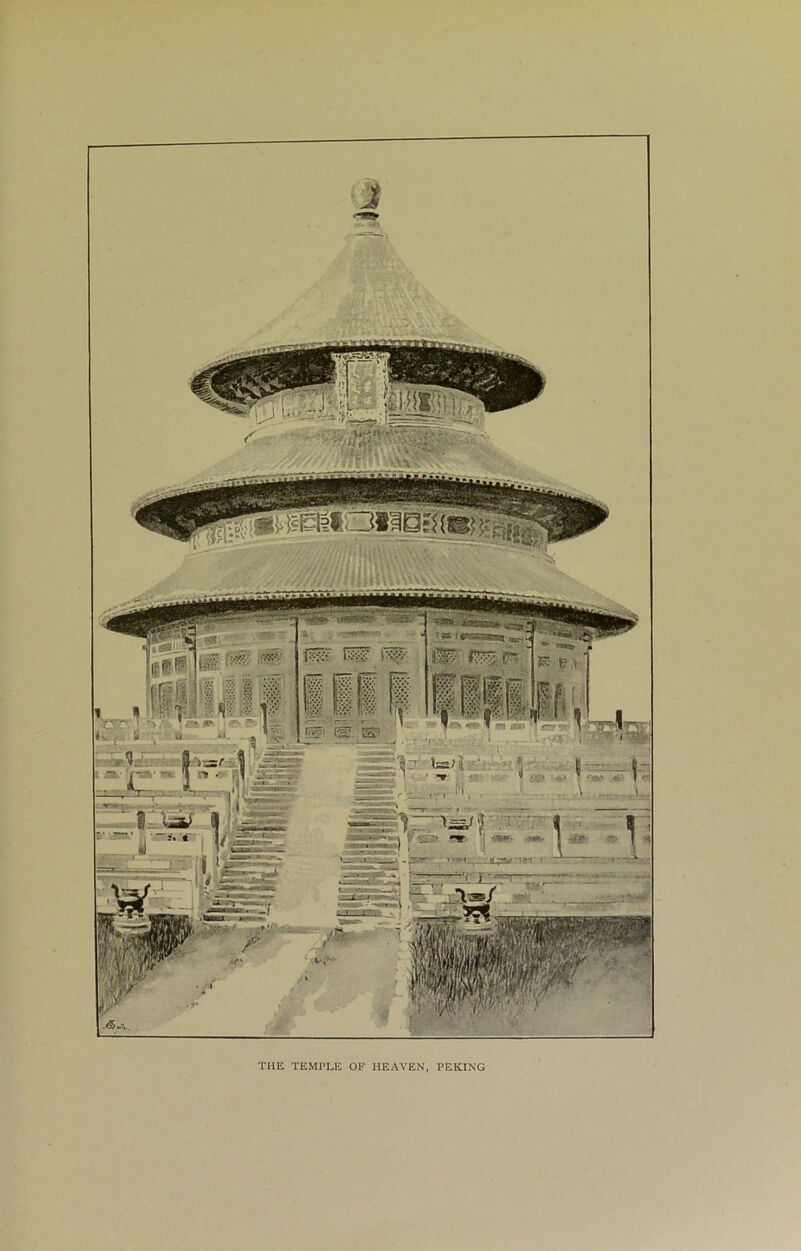 THE TEMPLE OF HEAVEN, PEKING