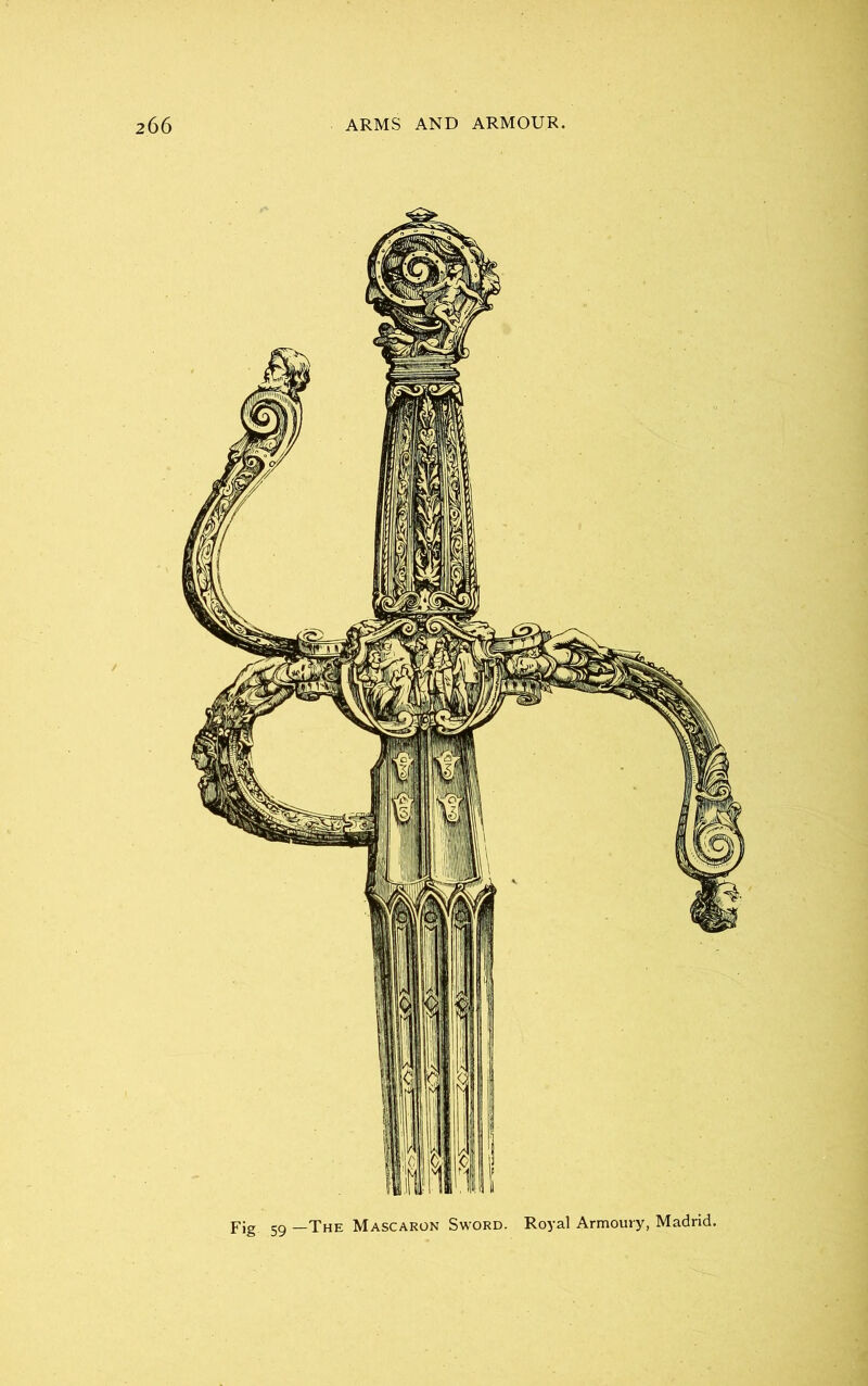 pjg 59 —The Mascaron Sword. Royal Armoury, Madrid.