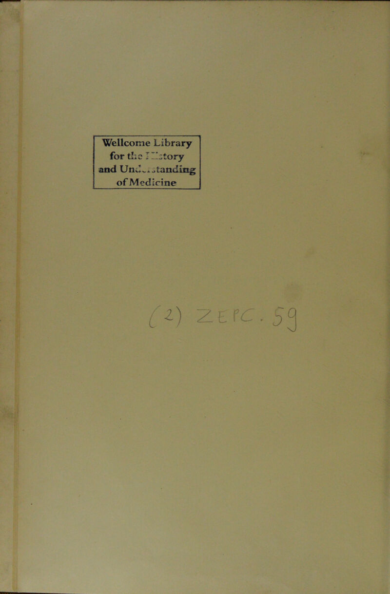 Wellcome Library for the H*::tory and landing of Medicine Nj