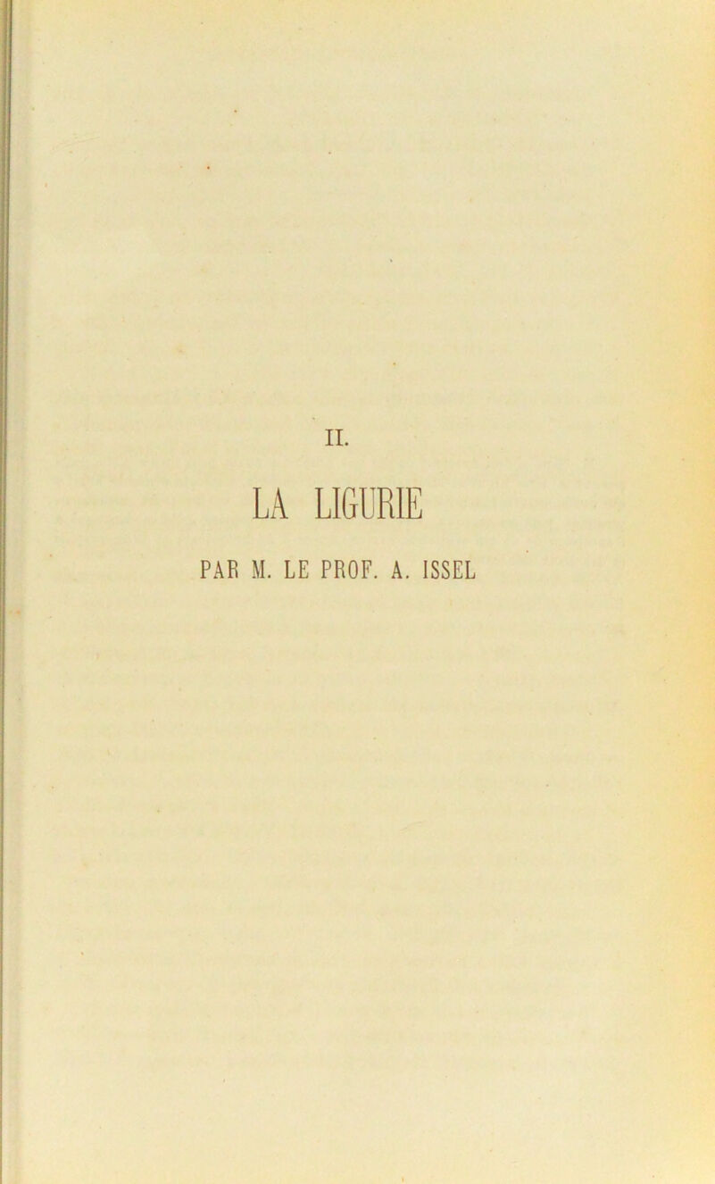 PAR M. LE PROF. A. ISSEL