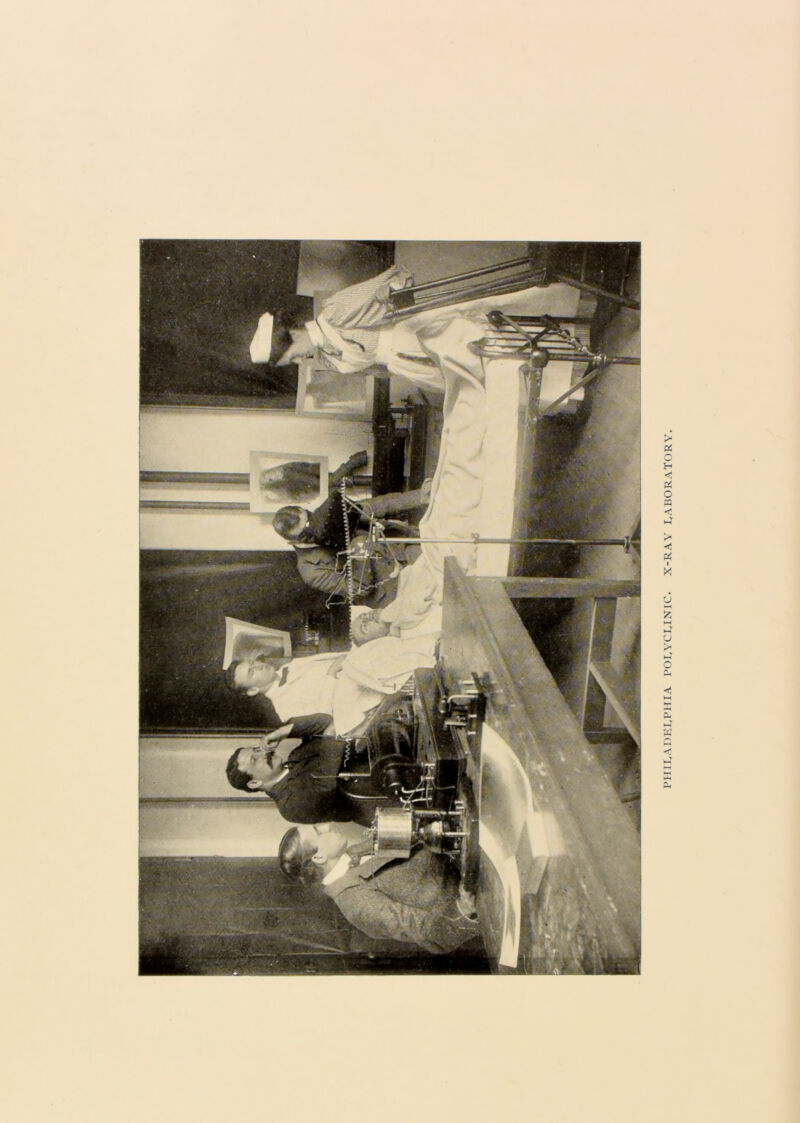 PHILADELPHIA POLYCLINIC. X-RAY LABORATORY.