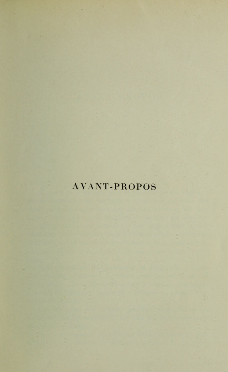 AYANT-PROPOS