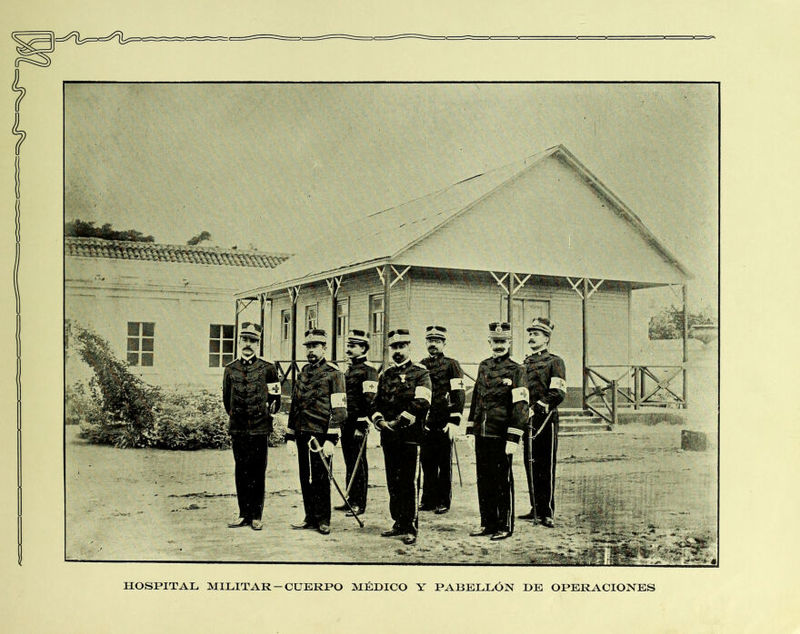 HOSPITAL MILITAR —CUERPO MÉDICO Y PABELLÓN DE OPERACIONES