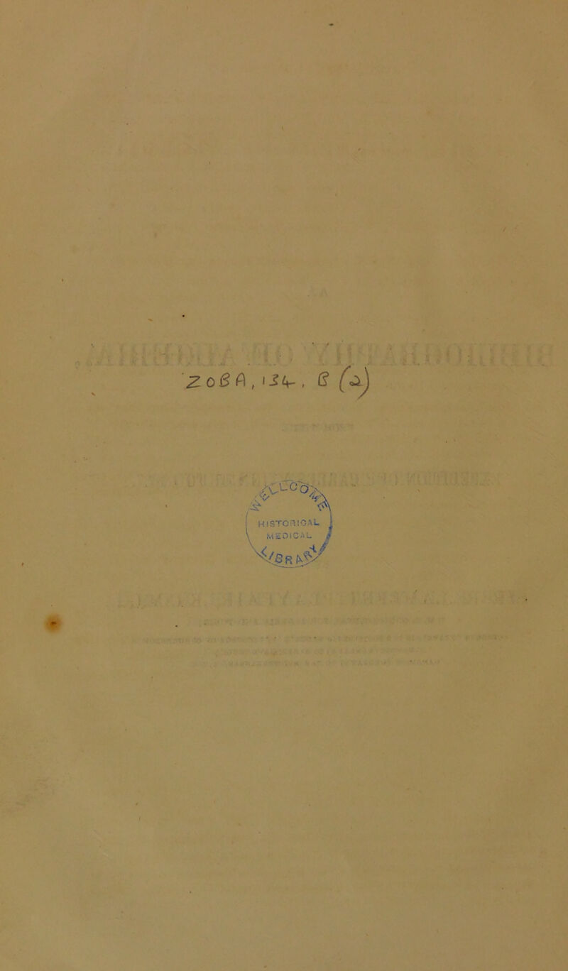 ■A l}-^^ ZoSf\, , (? HISTORICAL MaOICAL 'i'SKk<^ © .» * V •