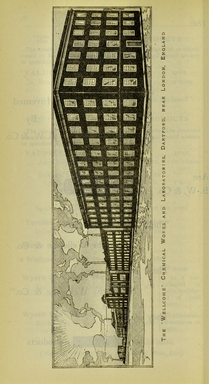 The ‘Wellcome’ Chemical Works and Laboratories, Dartford, near London, England